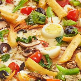 “Multicolored” pizzaPizza delivery service in Baku. Free Delivery.