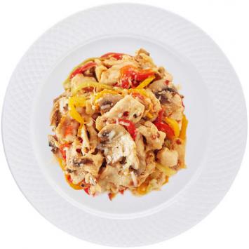 “Oriental chicken” stew